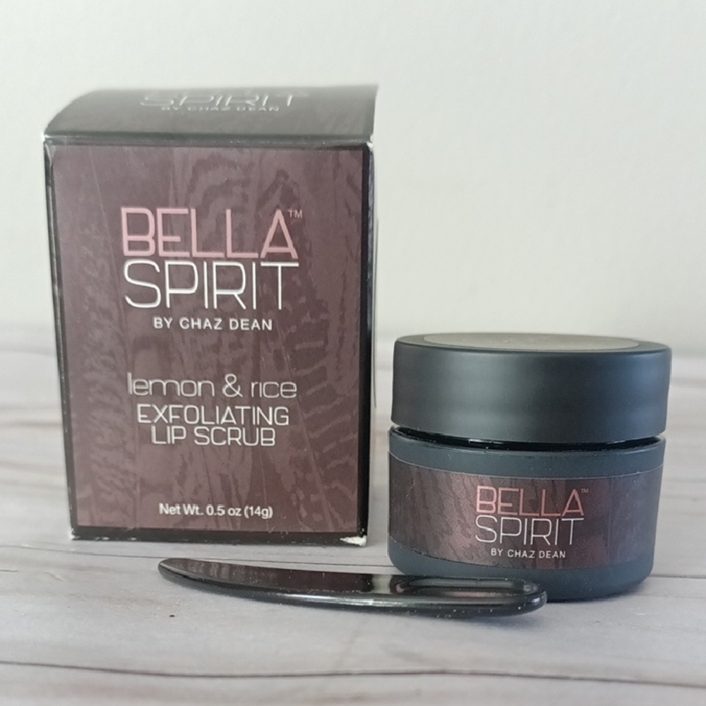 WEN Bella Spirit Lemon & Rice Exfoliating Lip Scrub - Black